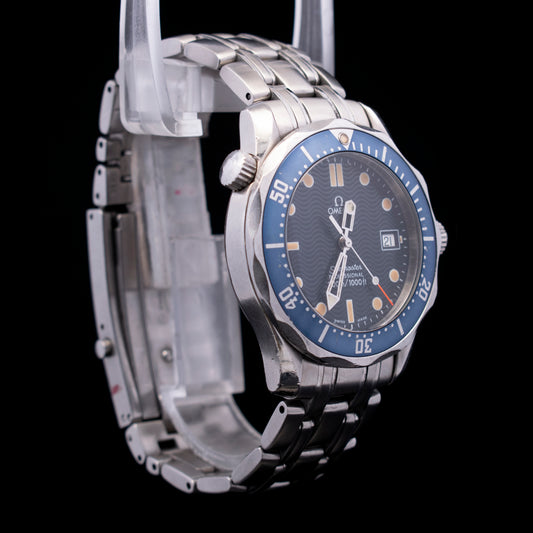 @Omega Seamaster Quartz Blue Model 2561.80