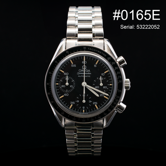 #0165 Omega Speedmaster Reduced | Black Dial | Ref. 3510.50