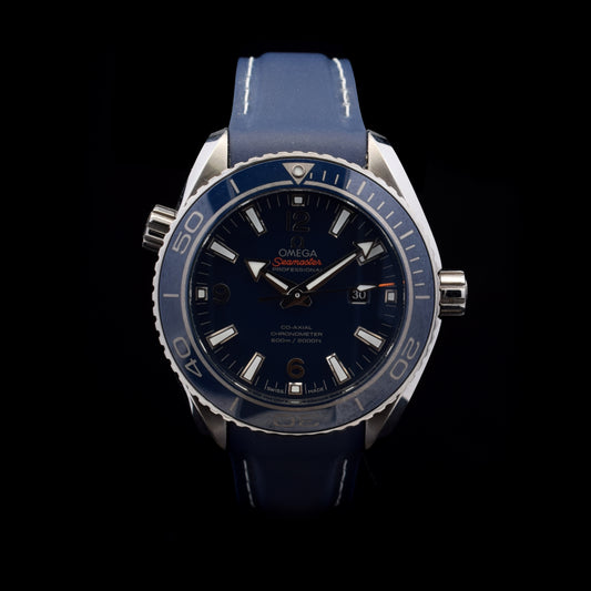 (#0108 C-Tier) Omega Seamaster Planet Ocean Blue Dial Ref. 232.92.38.20.03.001