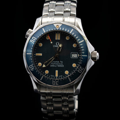 @Omega Seamaster Quartz Blue Model 2561.80